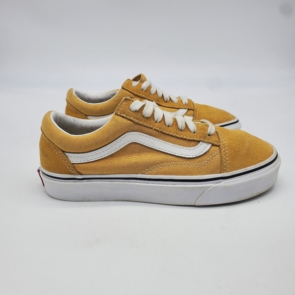 Vans Shoes Men 4.5 Women 6 Off The Wall Unisex Old Skool Classic Skate Yellow - Picture 6 of 12